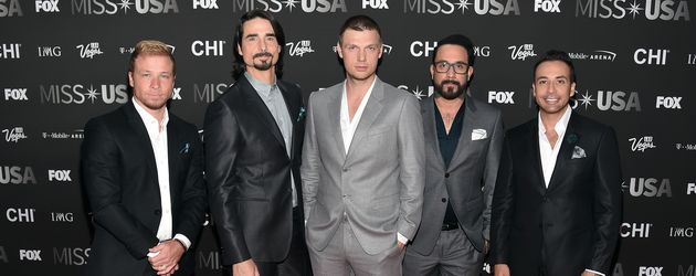 Backstreet Boys: Brian Littrell, Kevin Richardson, Nick Carter, A.J. McLean and Howie Dorough (v.l.) Backstreet Boys: Brian Littrell, Kevin Richardson, Nick Carter, A.J. McLean and Howie Dorough (v.l.)