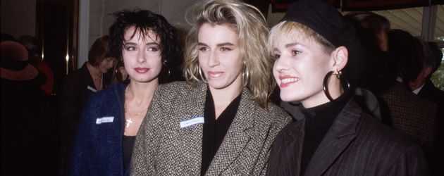 Die Girlband Bananarama in London 1985 Die Girlband Bananarama in London 1985