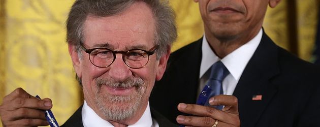 Barack Obama und Steven Spielberg Barack Obama und Steven Spielberg