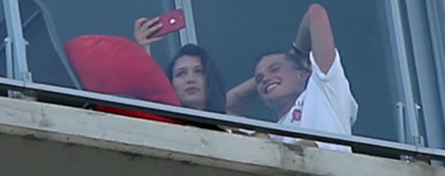 Bella Hadid und Jordan Barrett in New York Bella Hadid und Jordan Barrett in New York
