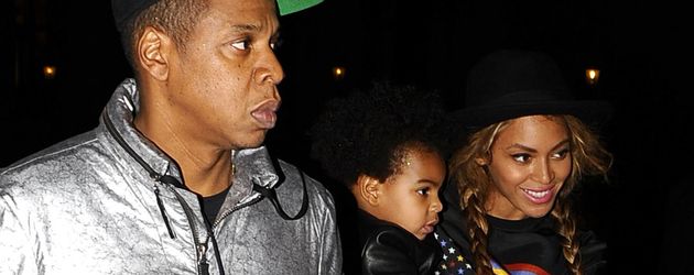 Beyonce, Jay-Z und Blue Ivy Carter Beyonce, Jay-Z und Blue Ivy Carter