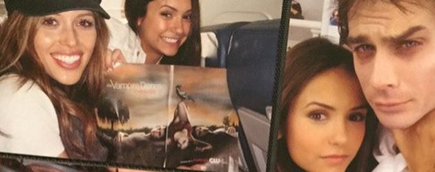 Nina Dobrev, Ian Somerhalder und Candice Accola Nina Dobrev, Ian Somerhalder und Candice Accola
