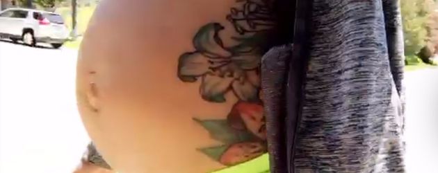 Blac Chyna mit Babybauch Blac Chyna mit Babybauch