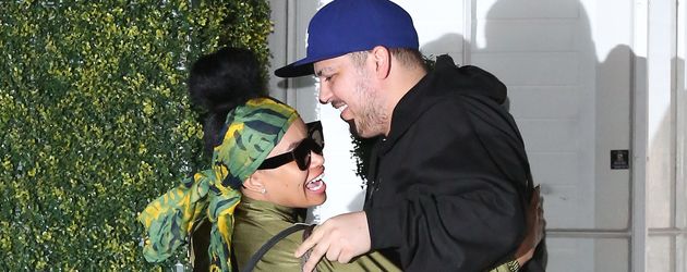 Blac Chyna und Robert Kardashian Blac Chyna und Robert Kardashian
