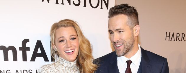 Blake Lively und Ryan Reynolds bei der amfAR-Gala in New York Blake Lively und Ryan Reynolds bei der amfAR-Gala in New York