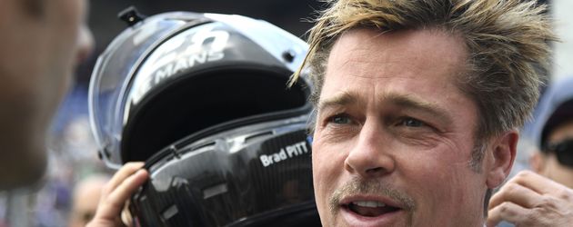 Brad Pitt beim " Celebrity Autorennen" in Le Mans Brad Pitt beim " Celebrity Autorennen" in Le Mans