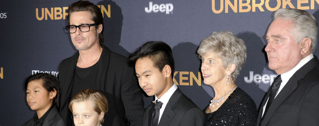 Brad Pitt mit seinen Kindern Shiloh, Pax Thien und Maddox Brad Pitt mit seinen Kindern Shiloh, Pax Thien und Maddox
