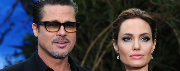 Brad Pitt und Angelina Jolie bei der Premiere von "Maleficent" in London Brad Pitt und Angelina Jolie bei der Premiere von "Maleficent" in London