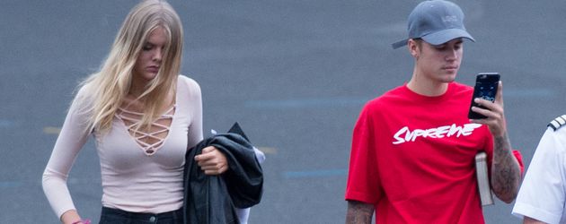 Bronte Blampied und Justin Bieber Bronte Blampied und Justin Bieber
