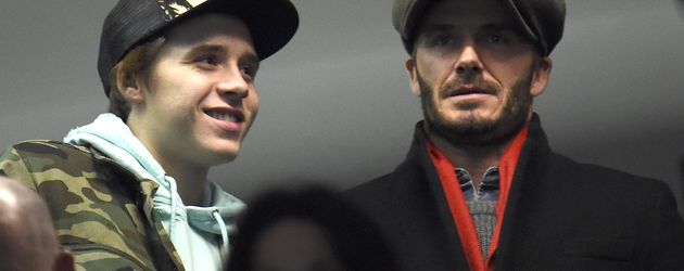 David Beckham und Brooklyn Beckham David Beckham und Brooklyn Beckham