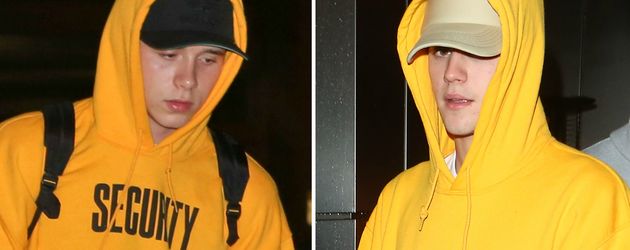 Brooklyn Beckham und Justin Bieber Brooklyn Beckham und Justin Bieber
