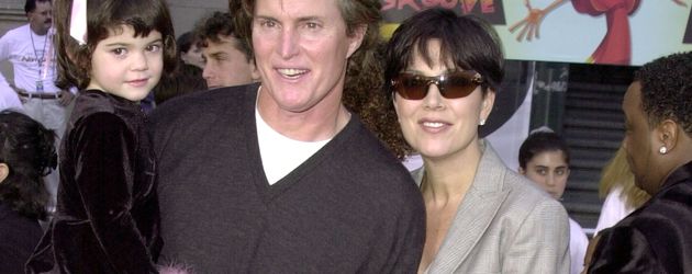 Bruce Jenner, Kris Jenner, Kylie Jenner und Kendall Jenner im Jahr 2000 Bruce Jenner, Kris Jenner, Kylie Jenner und Kendall Jenner im Jahr 2000