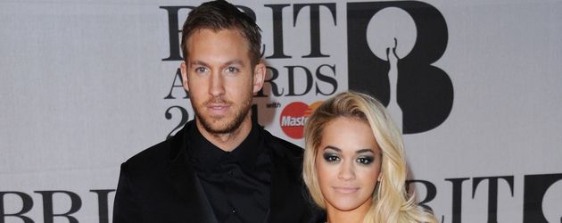 Calvin Harris und Rita Ora bei den Brit-Awards 2014 Calvin Harris und Rita Ora bei den Brit-Awards 2014