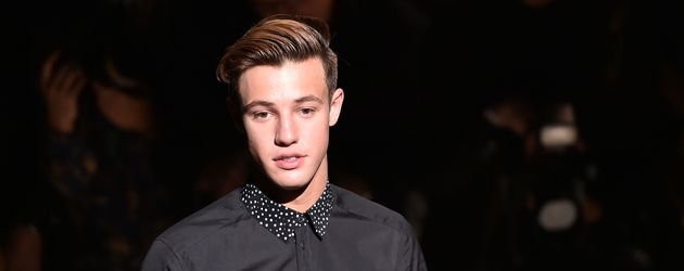 Cameron Dallas auf der "Dolce & Gabbana"-Show auf der Mailänder Fashion-Week Cameron Dallas auf der "Dolce & Gabbana"-Show auf der Mailänder Fashion-Week