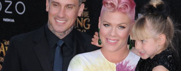Pink, Carey Hart und Willow Hart Pink, Carey Hart und Willow Hart