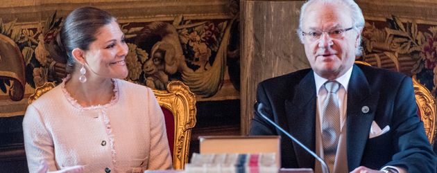 Prinzessin Victoria von Schweden und Carl Gustaf Prinzessin Victoria von Schweden und Carl Gustaf