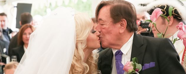 Cathy und Richard Lugner bei ihrer Hochzeit im September 2014 Cathy und Richard Lugner bei ihrer Hochzeit im September 2014