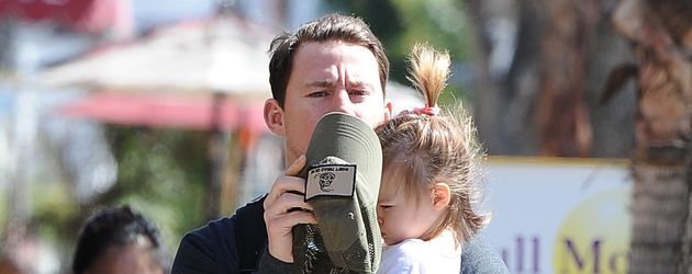 Channing Tatum und Everly Tatum Channing Tatum und Everly Tatum
