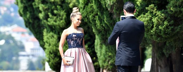 Sylvie Meis und Charbel Aouad auf der Hochzeit von Victoria Swarovski Sylvie Meis und Charbel Aouad auf der Hochzeit von Victoria Swarovski