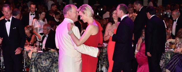 Fürstin Charlène und Albert II von Monaco Fürstin Charlène und Albert II von Monaco