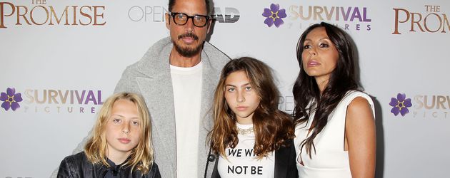 US-Sänger Chris Cornell mit Familie US-Sänger Chris Cornell mit Familie