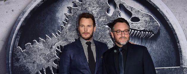 Chris Pratt und Colin Trevorrow Chris Pratt und Colin Trevorrow