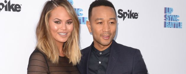 Chrissy Teigen und John Legend bei einem Screening von "Lip Sync Battle" Chrissy Teigen und John Legend bei einem Screening von "Lip Sync Battle"