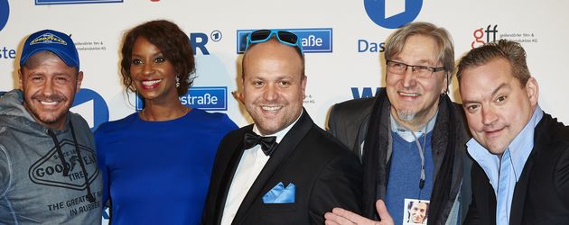 Christian Kahrmann (re.) mit Lindenstraße-Kollegen Christian Kahrmann (re.) mit Lindenstraße-Kollegen