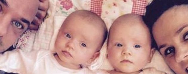 Christian Tews und seine Töchter Marlena und Paulina Christian Tews und seine Töchter Marlena und Paulina