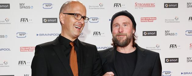Christoph Maria Herbst und Bjarne Mädel bei der Premiere von "Stromberg" in Köln Christoph Maria Herbst und Bjarne Mädel bei der Premiere von "Stromberg" in Köln