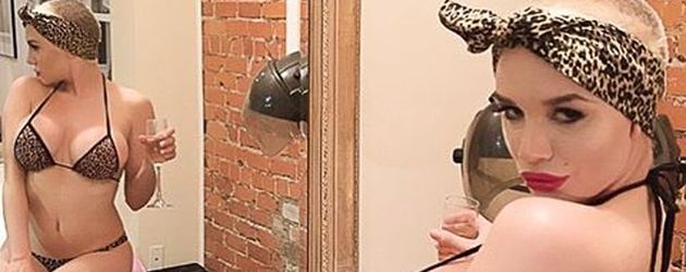 Courtney Stodden mit einer Fast-Glatze Courtney Stodden mit einer Fast-Glatze