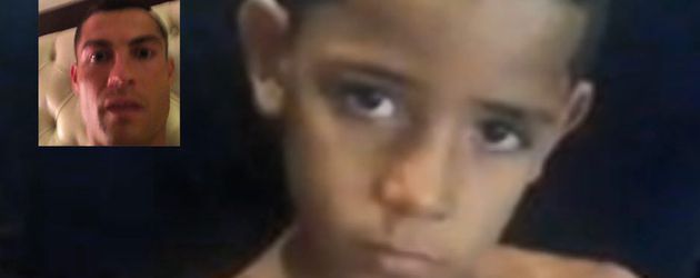 Cristiano Ronaldo und sein Sohn Cristiano Ronaldo und sein Sohn
