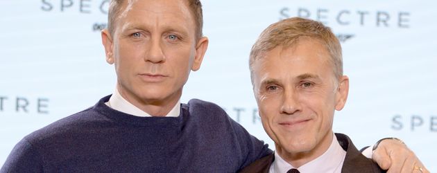 Daniel Craig und Christoph Waltz Daniel Craig und Christoph Waltz