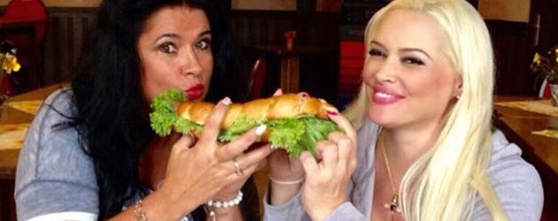 Daniela Katzenberger und Iris Klein Daniela Katzenberger und Iris Klein