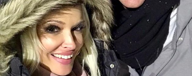 Daniela Katzenberger und Lucas Cordalis auf einem Facebook-Bild im November 2016 Daniela Katzenberger und Lucas Cordalis auf einem Facebook-Bild im November 2016