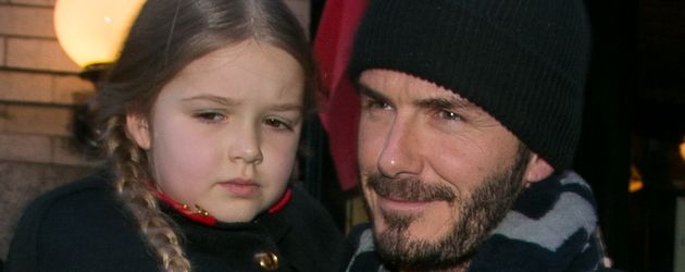David Beckham und Harper Seven Beckham David Beckham und Harper Seven Beckham