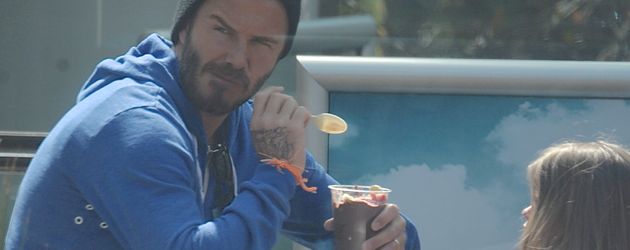 David Beckham und Harper Seven Beckham David Beckham und Harper Seven Beckham