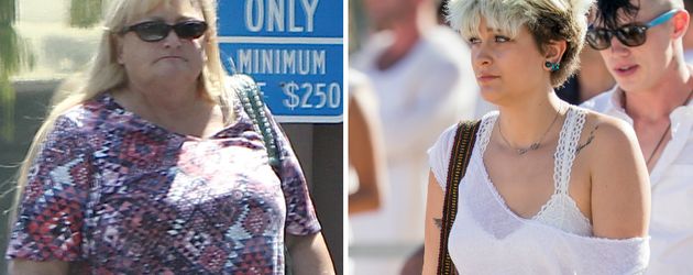 Debbie Rowe und Paris Jackson Debbie Rowe und Paris Jackson