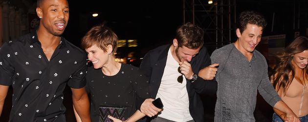 Jamie Bell, Kate Mara, Michael B. Jordan und Miles Teller Jamie Bell, Kate Mara, Michael B. Jordan und Miles Teller