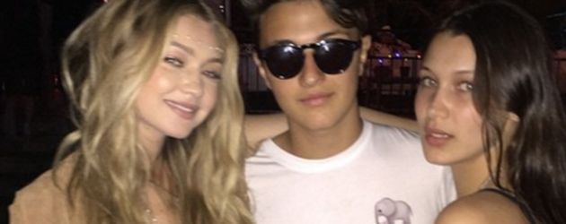Gigi Hadid, Anwar Hadid und Bella Hadid Gigi Hadid, Anwar Hadid und Bella Hadid