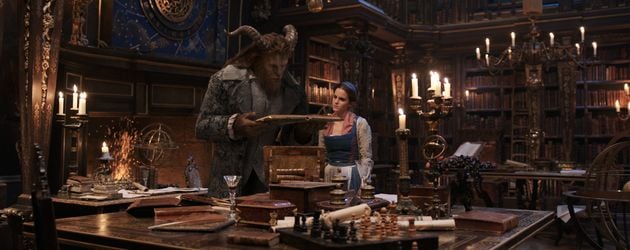 "Die Schöne und das Biest": Dan Stevens als Biest und Emma Watson als Belle "Die Schöne und das Biest": Dan Stevens als Biest und Emma Watson als Belle