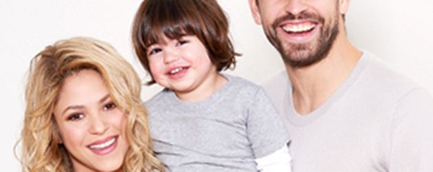Shakira, Gerard Piqué und Milan Piqué Mebarak Shakira, Gerard Piqué und Milan Piqué Mebarak