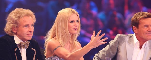 Thomas Gottschalk, Michelle Hunziker und Dieter Bohlen Thomas Gottschalk, Michelle Hunziker und Dieter Bohlen