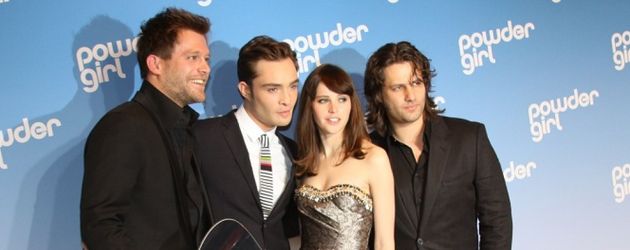Ed Westwick, Ken Duken und Felicity Jones Ed Westwick, Ken Duken und Felicity Jones