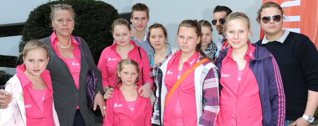 Die Wollnys beim Bild-Renntag Die Wollnys beim Bild-Renntag