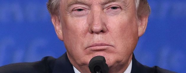Donald Trump bei Wahldebatte in Las Vegas Donald Trump bei Wahldebatte in Las Vegas