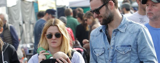 Drew Barrymore, Will Kopelman, Olive Barrymore Kopelman und Frankie Barrymore Kopelman Drew Barrymore, Will Kopelman, Olive Barrymore Kopelman und Frankie Barrymore Kopelman