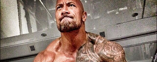 Dwayne Johnson beim Training Dwayne Johnson beim Training