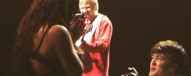 Ed Sheeran, Jesy Nelson und ihr Freund Ed Sheeran, Jesy Nelson und ihr Freund