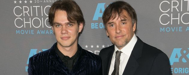 Ellar Coltrane und Richard Linklater Ellar Coltrane und Richard Linklater